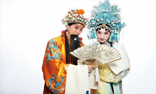 Performers from the upcoming The Fated Love Photo: Courtesy of the Temple Theater Beijing Opera House