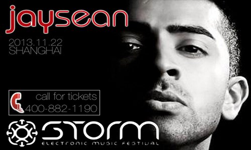 Jay Sean will attend the two-day Storm Festival. Photos: Courtesy of the organizers