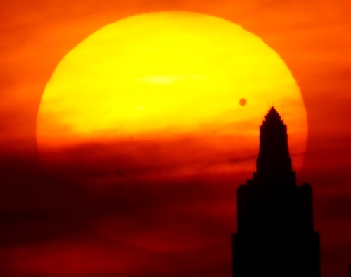 Transit of Venus(Source: huanqiu.com)