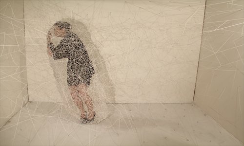 Man Yee Lam's work entitled Silk Cocoon Photo: Courtesy of Abby Chen