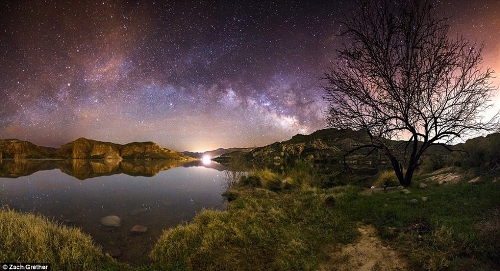The photo collection feature some stunning sights. But as well as celebrating beauty, the collection helps to reflect increasing worry over light pollution. These are part of The World at Night's annual “Earth and Sky