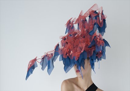 One of his hat designs Photos: Courtesy of Jessie Gu