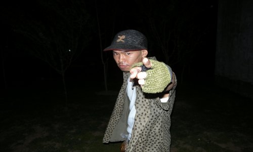 Wang Bo, aka MC Webber, is one of Beijing hip-hop's pioneers. Photo: Courtesy of MC Webber