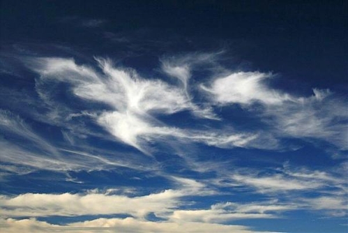 The fallstreak above the Alps region within Germany&nbsp; (Source: www.gmw.cn)