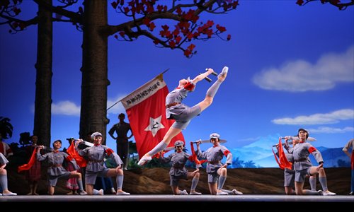 Scenes from The Red Detachment of Women Photos: Courtesy of Liu Xiaoyi