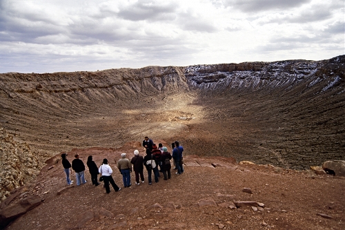 &nbsp;Barringer Crater in America(Source: xinhuanet.com/photo)