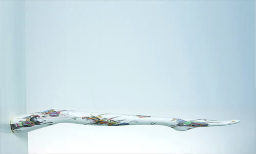 Exhibits at  National Art Museum of China  
Photo: courtesy of 
Wang Qi