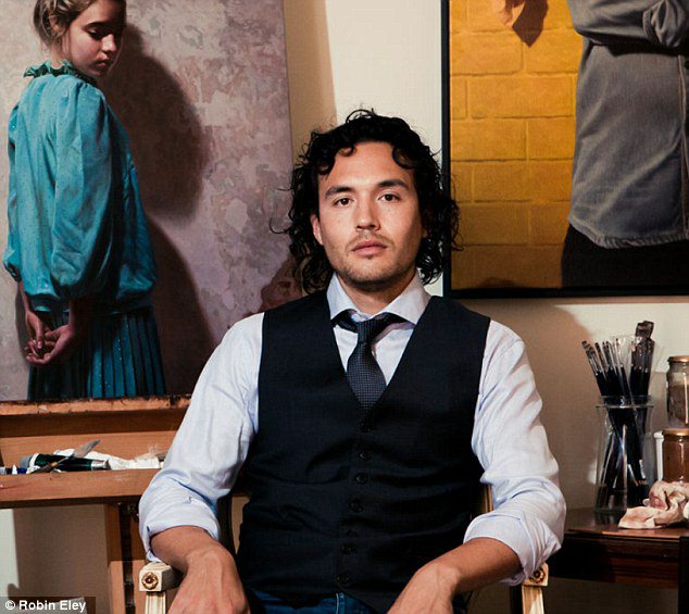 Australian artist Robin Eley Photo:huanqiu.com