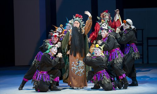 The cast of You and Me performs in Beijing. Photo: Courtesy of NCPA
