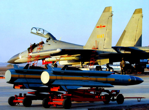 Sukhoi Su-30 fighters. Photo:ifeng.com