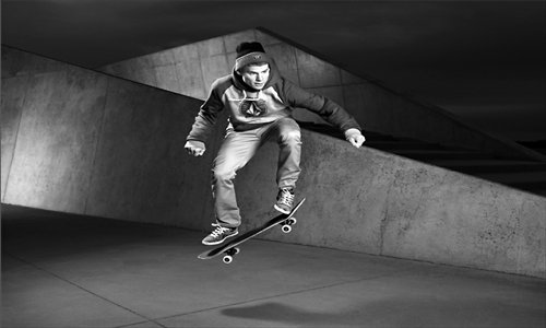 A photo features a skate boy by Ken Hermann Photo: Courtesy of Elite Photography Organization