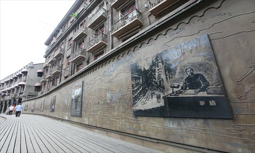 Duolun Road in Hongkou district is known as Shanghai's street of left-wing writers and is also a showpiece of a variety of international structures. Photo: Cai Xianmin/GT