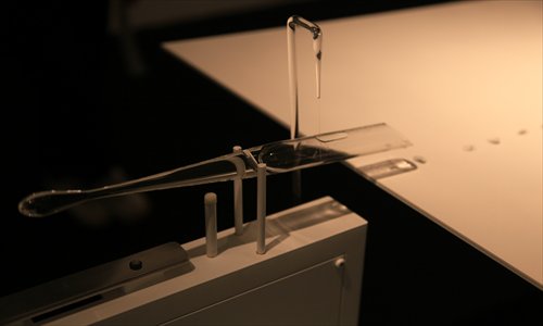 Design works by Kenya Hara on show at the exhibition 
Photos: Courtesy of the art space