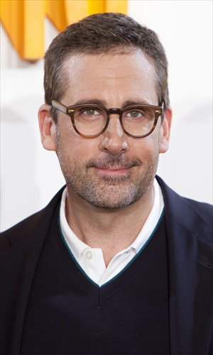 Steve Carell who voices Gru in the movie