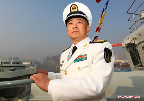 Zhang Zheng, captain of China's first aircraft carrier 