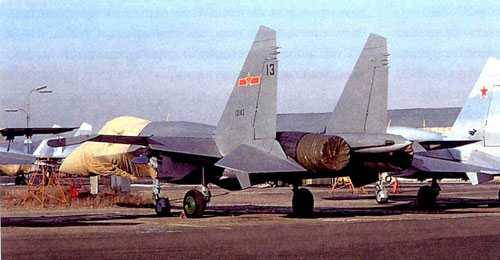 Sukhoi Su-27 fighters. Photo: ifeng.com
