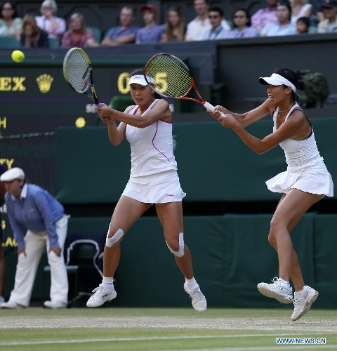 Peng Shuai, Su-Wei Hsieh win Wimbledon women's doubles title - Global Times