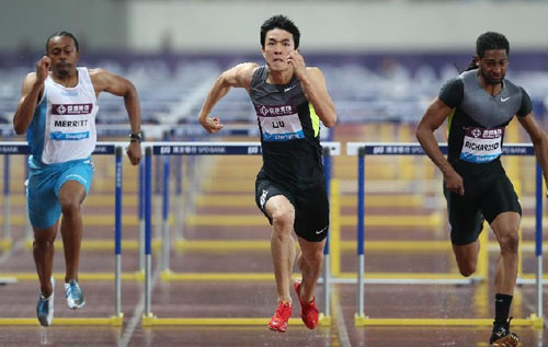 Liu Xiang claims 110m hurdles title at Samsung Diamond League - Global