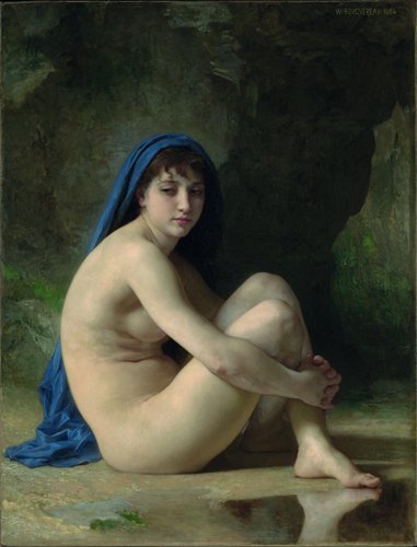 Seated Nude by William-Adolphe Bouguereau