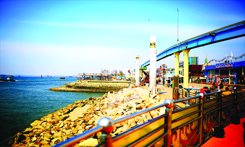 The view from Wolmido Island Photo: IC 
