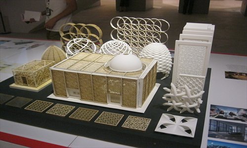 Architectural models on display at The Art of Architecture exhibition Photos: Li Yuting/GT and courtesy of Foster + Partners