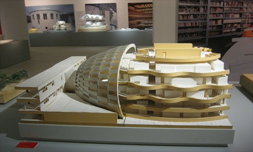 Architectural models on display at The Art of Architecture exhibition Photos: Li Yuting/GT and courtesy of Foster + Partners