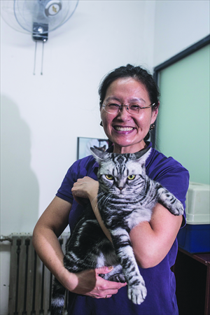 Mary Peng, co-founder of the International Center for Veterinary Services. Photo: Li Hao/GT