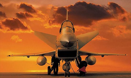 Chinese 3rd generation fighter: J-10 jet fighter Photo: Xinhua