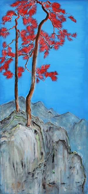 Works by the four featured artists at the Grain in Ear exhibition. Photos: Courtesy of the gallery