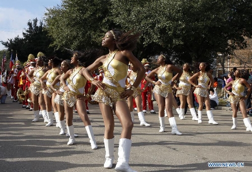 Houston stages parade to mark Martin Luther King Day - Global Times