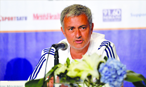 Chelsea's manager Jose Mourinho Photo: IC