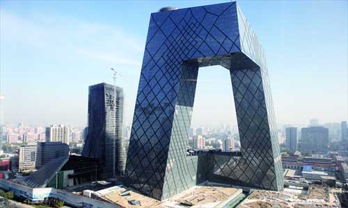 New headquarters of China Central Television. Photo:CFP