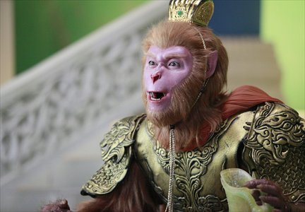 Monkey in all its reincarnations, including Huang Bo as Sun Wukong (far right), aka the Monkey King, in Stephen Chow's latest adaptation Photos: CFP