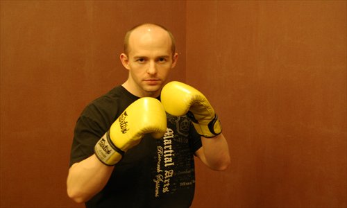 Jeet Kune Do master David Quigby opened his school last year, hoping to introduce the modern form of martial arts to Beijingers. Photo: Jonny Clement Brown/GT 