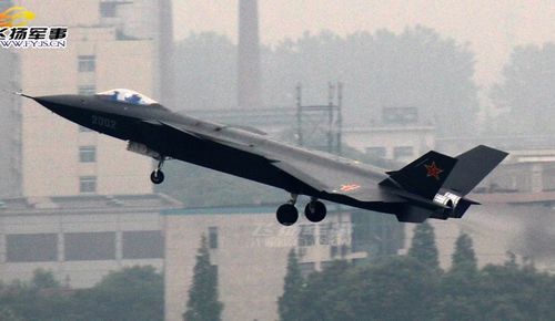 China has come up with its second prototype of J-20, coded 2002. Photo: huanqiu.com