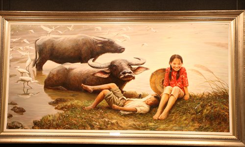 An artwork by Li Zijian