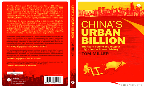 Beijing-based author Tom Miller has just released his first book, China's Urban Billion. Photos: Courtesy of Tom Miller