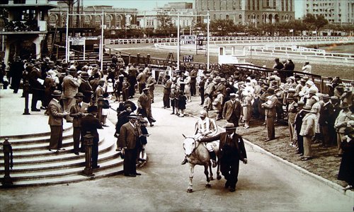 Introduced into Shanghai by the British, horse racing used to be a popular sport in the old times for both enthusiasts and gamblers. Photo: CFP