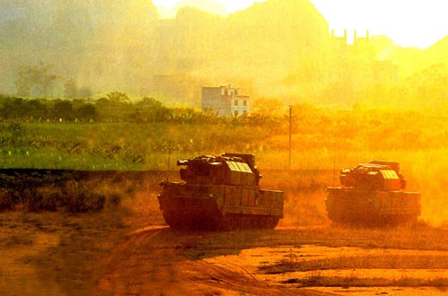 Tor-M1 anti-aircraft missile system. Photo:ifeng.com