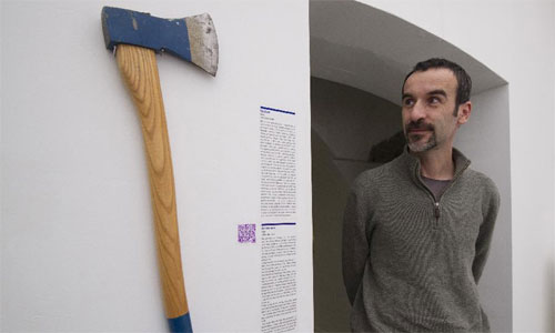 People visit the Museum of Broken Relationships in Zagreb, Croatia, Feb. 12, 2013. More and more people visit the Museum of Broken Relationships as the Valentine's Day approaches. The Museum of Broken Relationships grew from a traveling exhibition to the unique collection of failed relationships memorabilia donated by heart broken people all over the world. Photo: Xinhua 