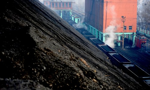 A coal mine in Taiyuan, Shanxi Province  Photo:CFP