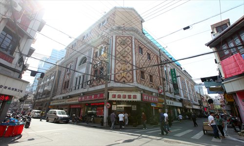 The exterior of the Xinguang Film Art Center still reflects a Western Europe architectural style. Photo: Cai Xianmin/GT
