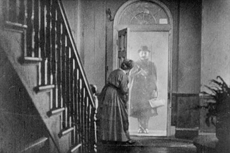 A still from The Lodger