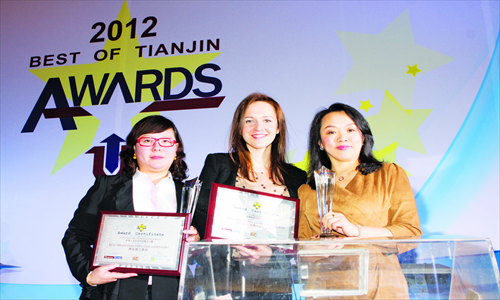 Proud winners Photo: Courtesy of IntermediaChina