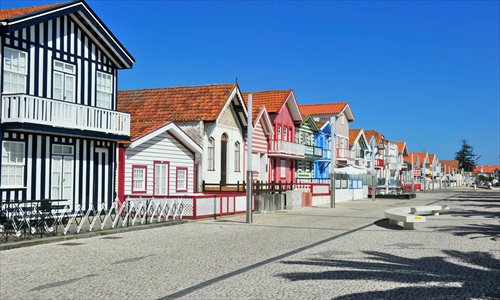 Houses in Aveiro, Portugal in 2012 Photo: AFP