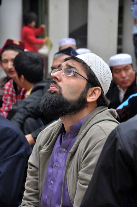 There are more than 200,000 Muslims living in the city but keeping the Islamic faith can be a challenge in a metropolis like Shanghai. 