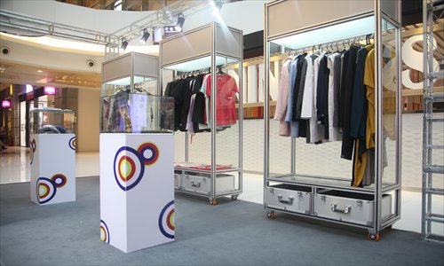 Latest designs by Taiwanese talents are on display at the pop-up store in Xintiandi.