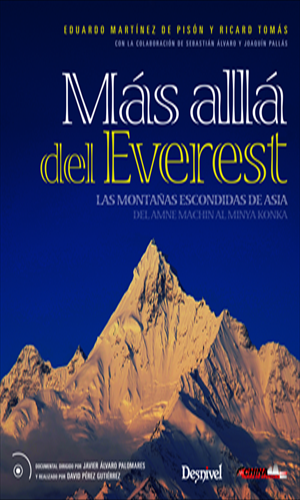 The book cover of Más Allá del Everest Photos: Courtesy of Richard Thomas