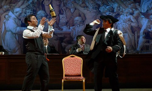 A scene from The Barber of Seville