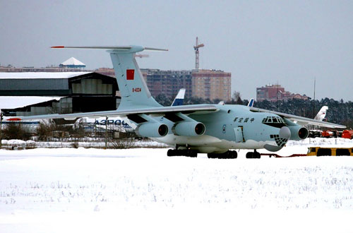 Il-76MD cargo planes. Photo:ifeng.com